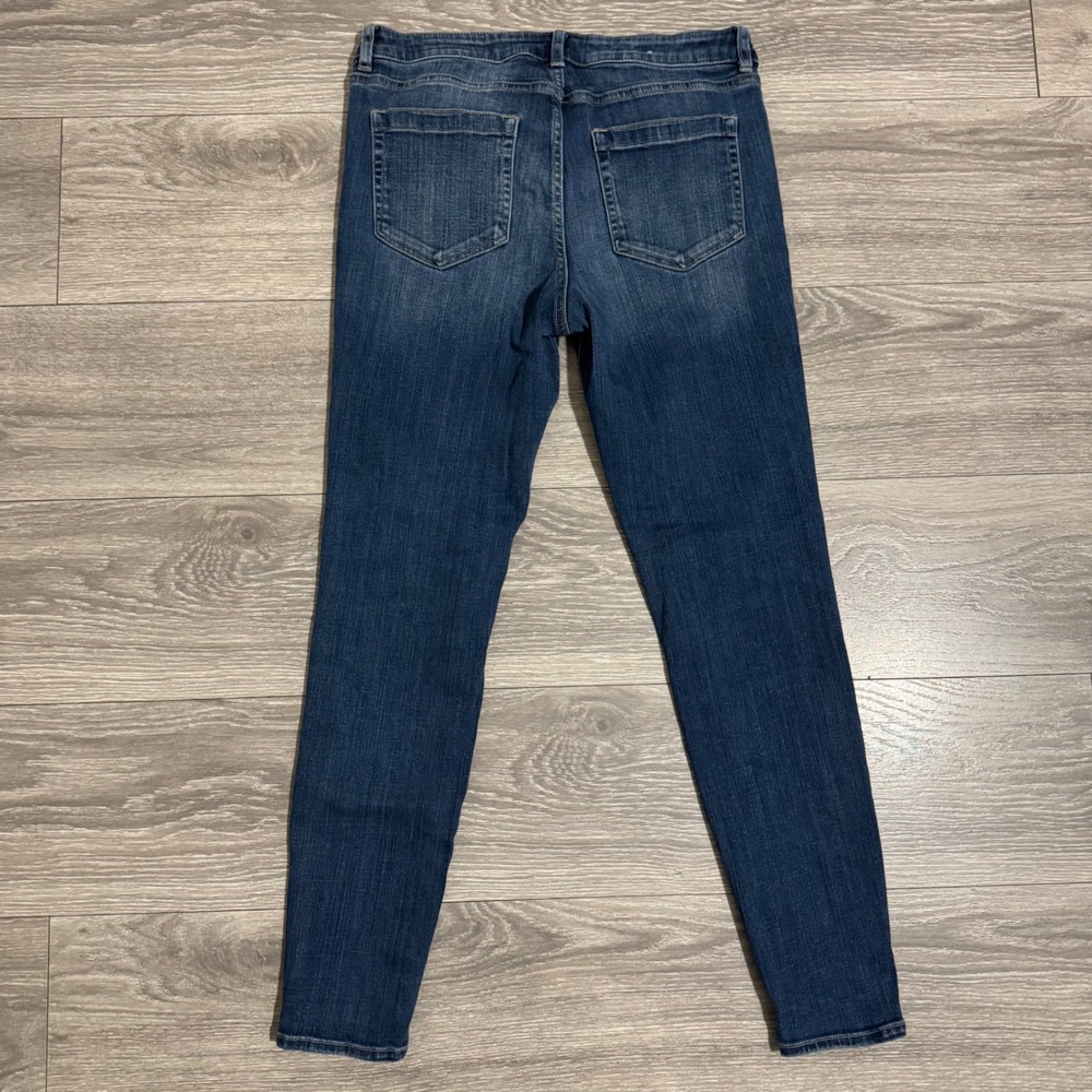 Vince Camuto Womens Skinny Jeans Dark Wash Blue Size 30/10 Stretch Denim - Picture 2 of 10
